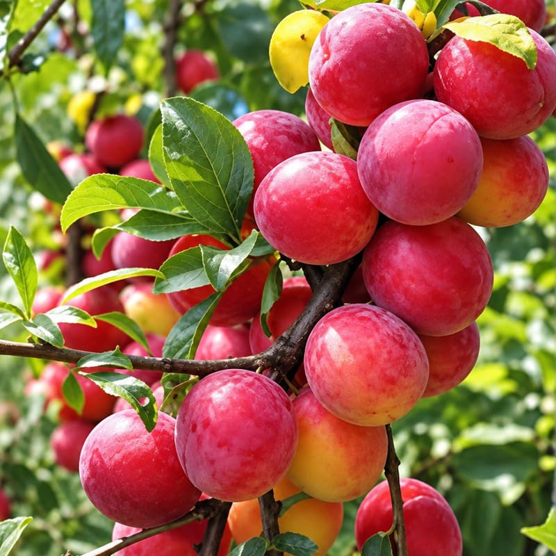 24 Wild Plum Tree Cuttings, Unrooted Stems, Fruit Tree Propagation