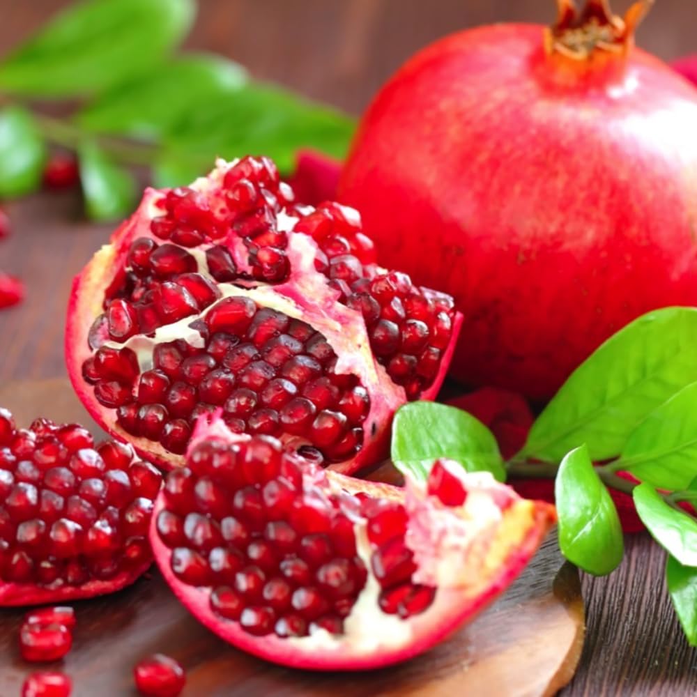 Red Pomegranate Tree Live Plant, 2 Feet Tall, Sweet Fruit Tree Plant, Pomegranate Plant Live, No Ship to CA