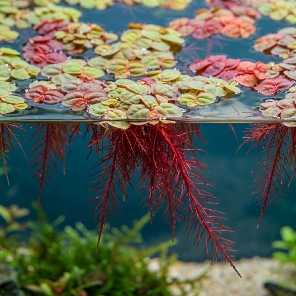 Set of 30+ Red Root Floater Live Plants, Floating Aquarium Plant