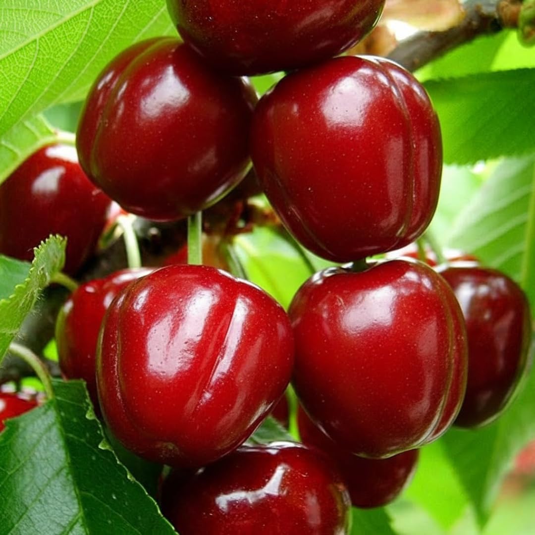 Barbados Cherry Tree Live Plant, 6 Months Old, 4-6" Fast-Growing and High Yielding Sweet Fruit, Edible Fruit Bearing Tree for The Patio and Garden, No Pot