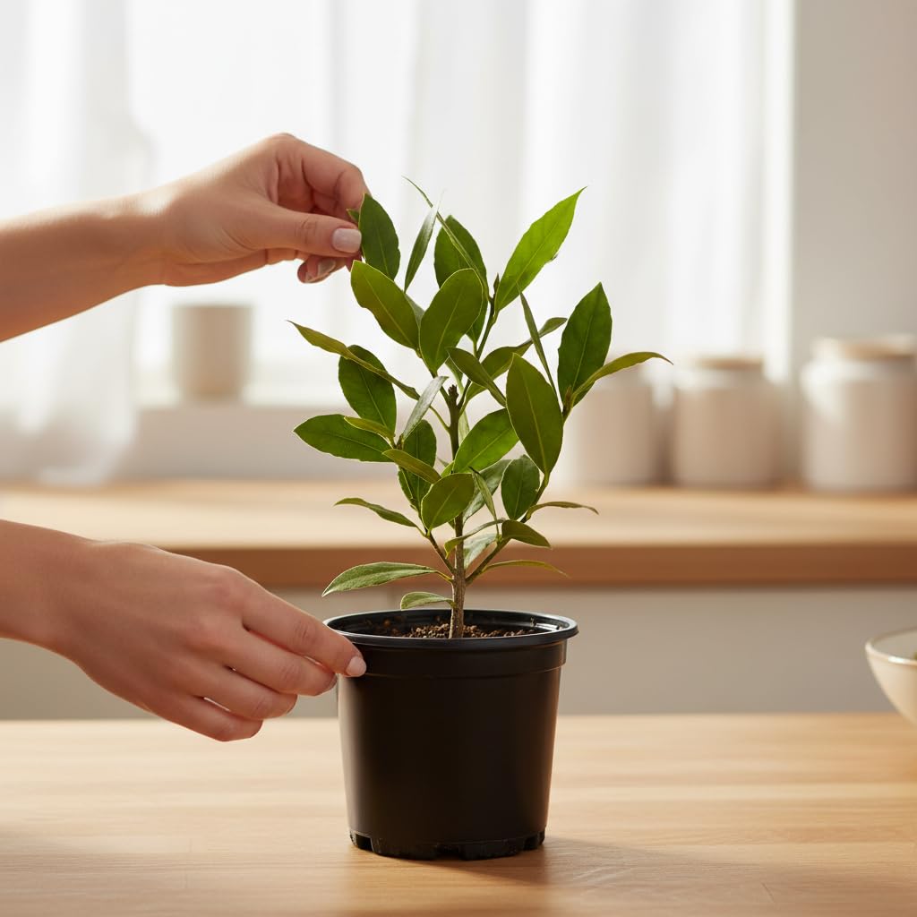 Bay Leaf Trees Live Plants, Bay Laurel Live Plant, Laurus Nobilis Plants for Outdoor Growing 4-6 Inches