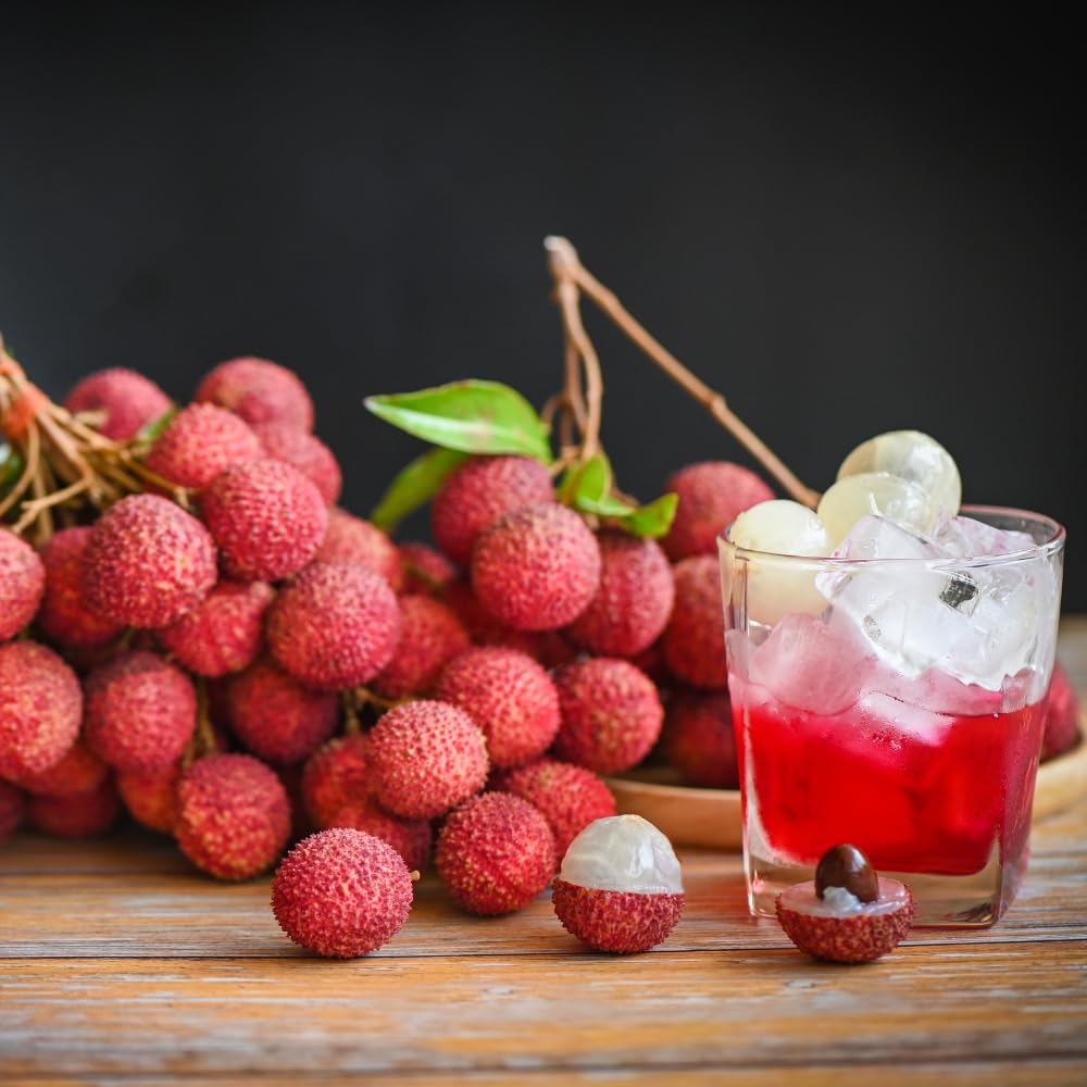 15 Sweet Lychee Seeds for Planting, Tropical Litchi Fruit Seeds to Grow
