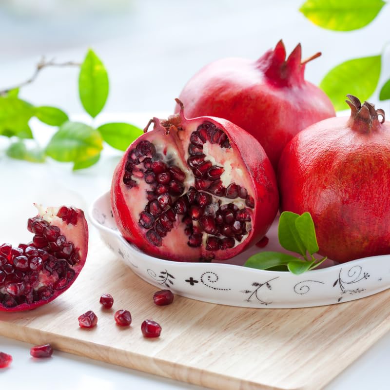 Pomegranate Tree, Sweet Pomegranate Fruit Tree in 1 Gallon Pot, Ready to Grow, No Ship to CA