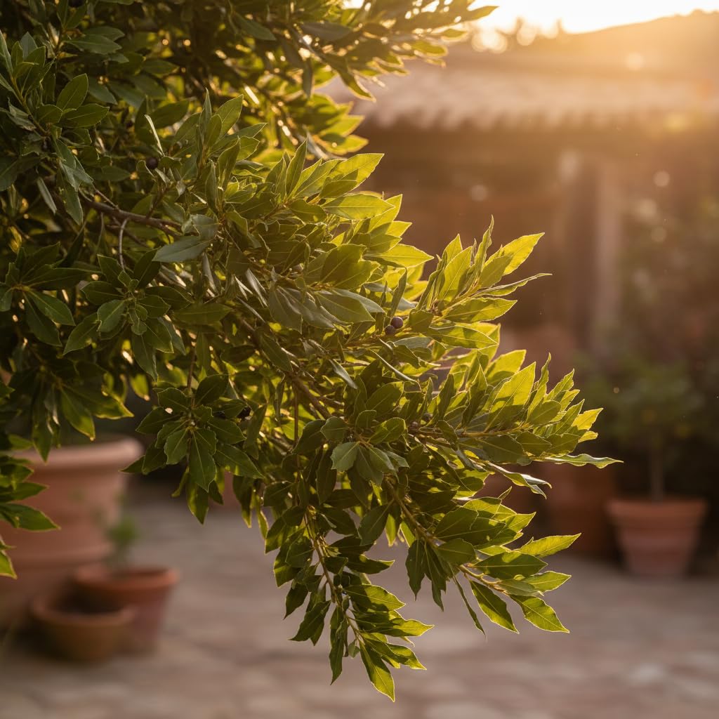 Bay Leaf Trees Live Plants, Bay Laurel Live Plant, Laurus Nobilis Plants for Outdoor Growing 4-6 Inches