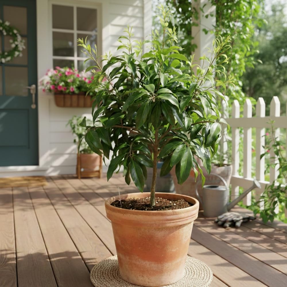 Sweetheart Lychee Tree Live Plant, Lychee Fruit Tree, 3 Gallon Pot, 3-4 Feet Tall, Hardy Litchi Plant Live for Indoor Outdoor Growing, No Ship to CA