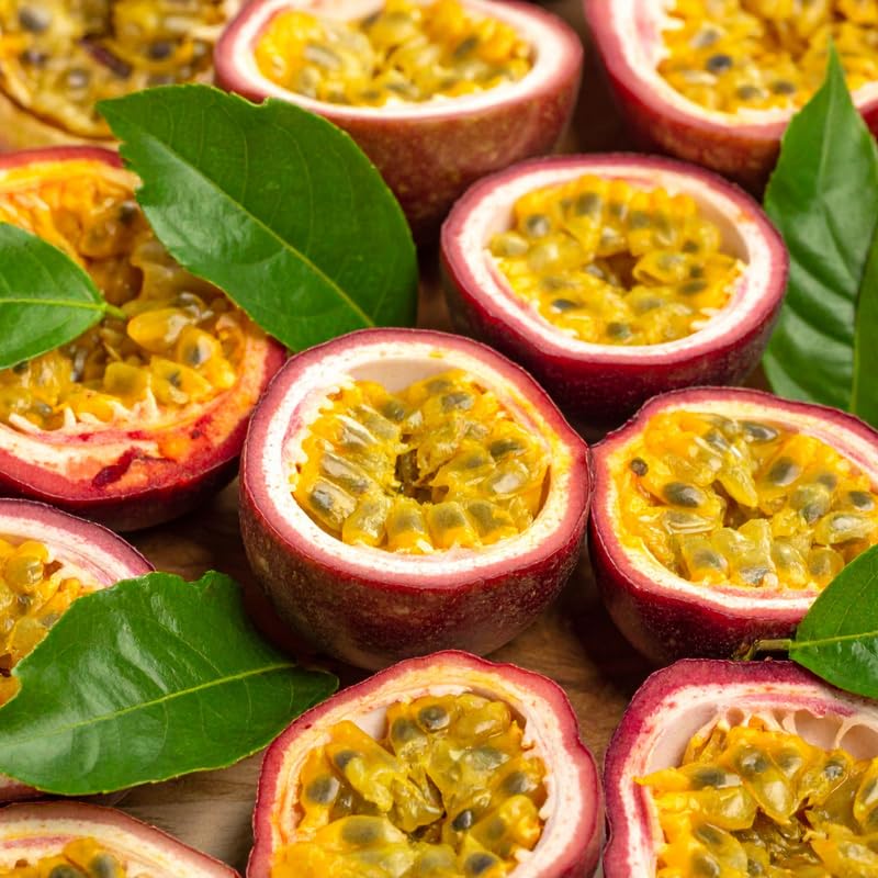 Red Passion Fruit Plant, Passion Fruit Vine in 1 Gallon Pot for Planting Outdoors, No Ship to CA