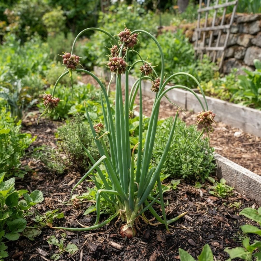 10 Walking Onion Bulbs, Egyptian Tree Onion Topsets, Perennial Vegetable