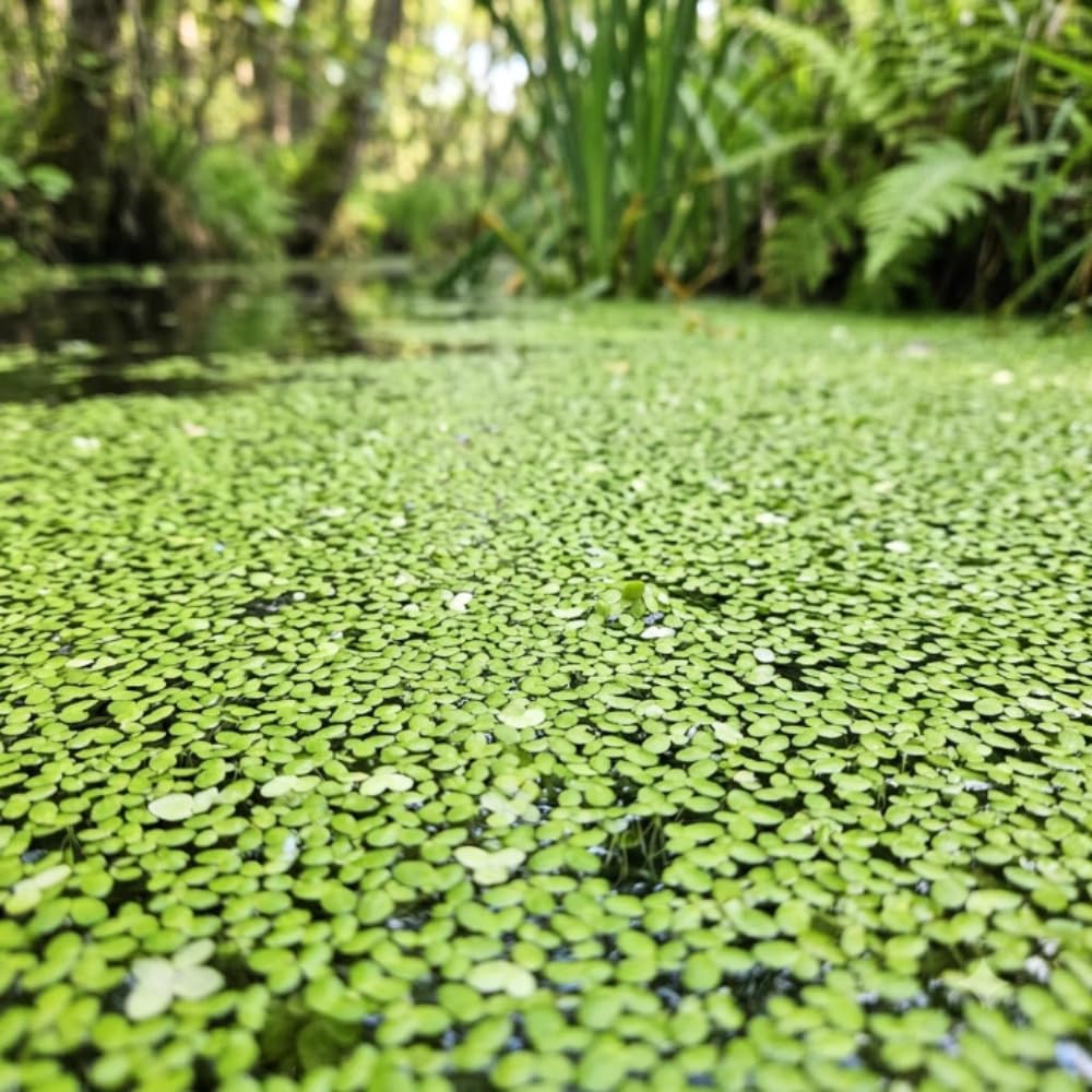 2000 Live Duckweed Aquatic Plants, Small Green Floating Freshwater Plant