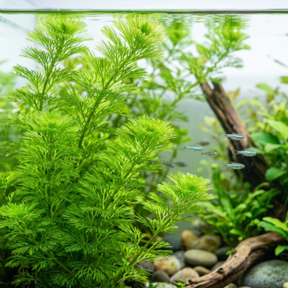 Green Cabomba Live Aquarium Plant, 1 Bundle, Freshwater Plant