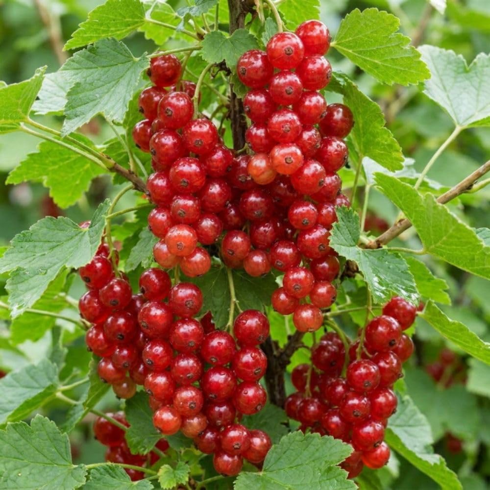 Live Red Currant Plant Bare Root, 6-12 Inches Tall