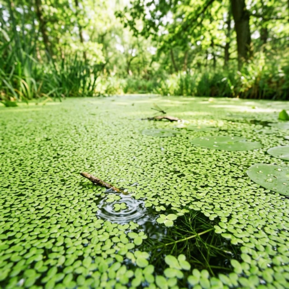 4000 Duckweed Aquatic Live Plant, Small Green Floating Freshwater Plant