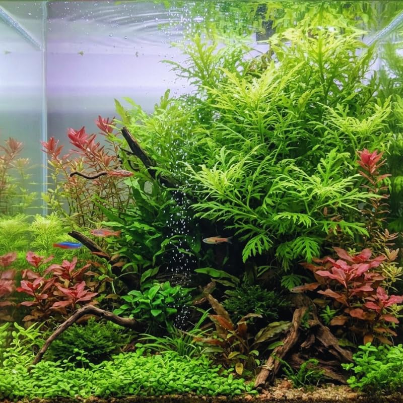 Green Water Wisteria Aquatic Plants Live Bundle, 4-6 Inc