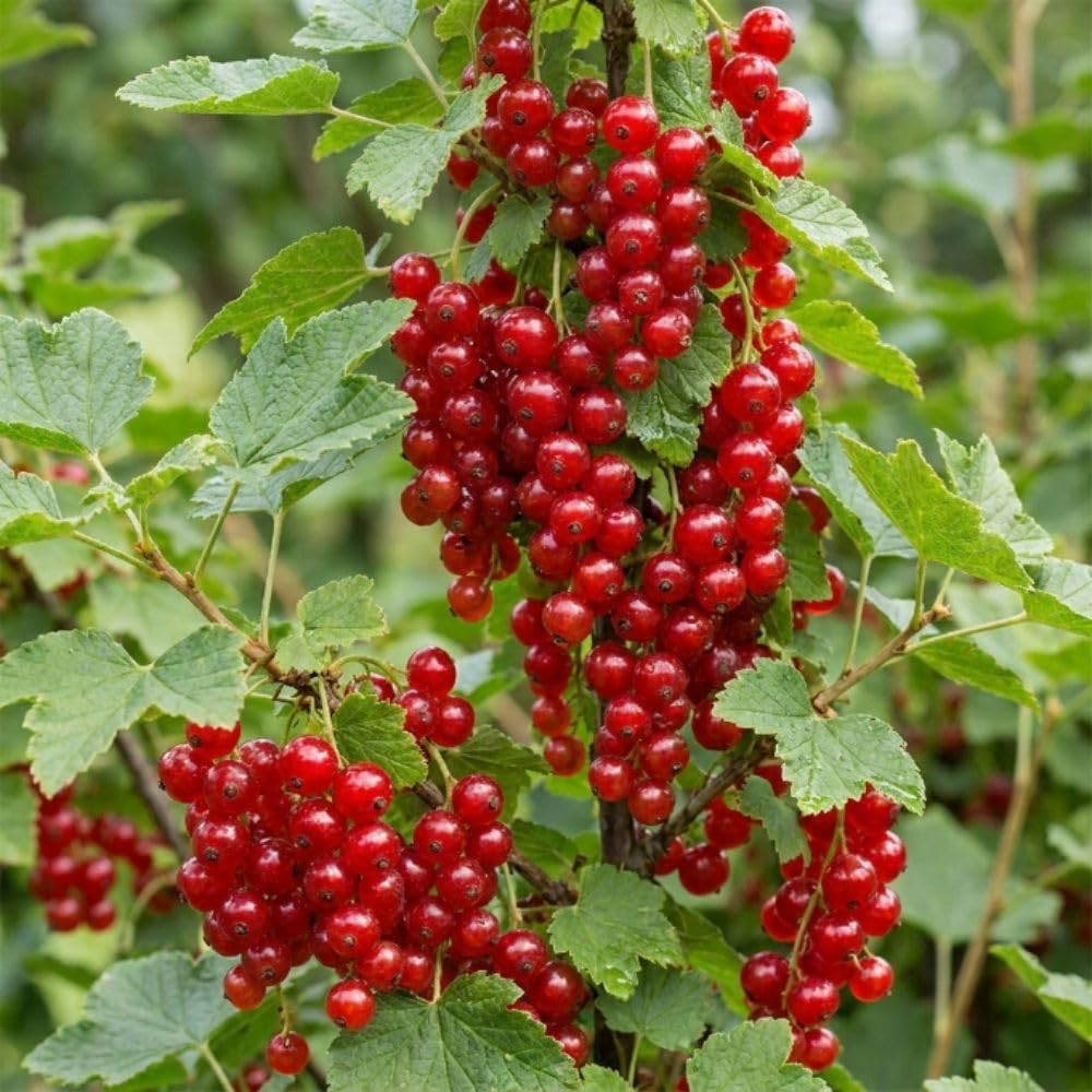 Live Red Currant Plant Bare Root, 6-12 Inches Tall