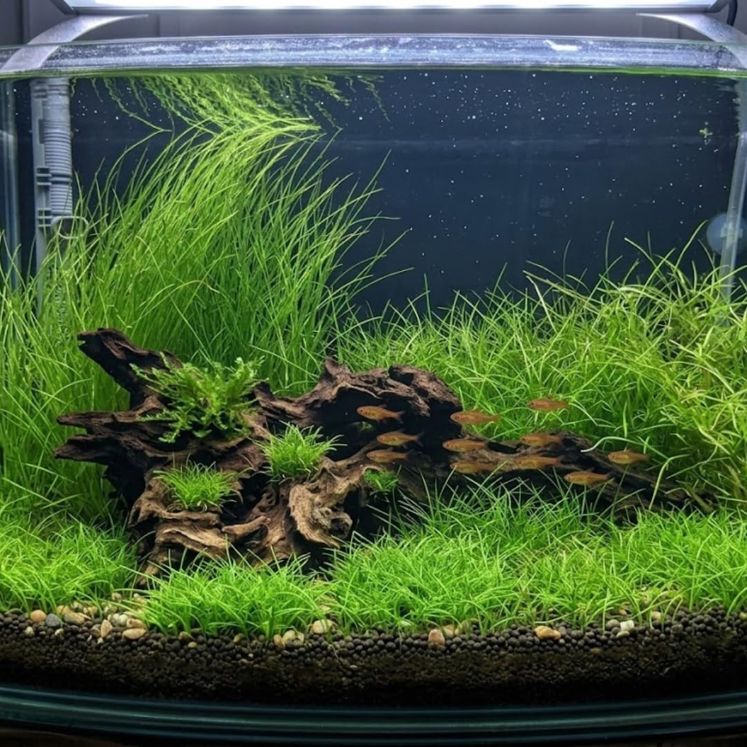 Live Dwarf Hair Grass, Aquatic Plant for Planting