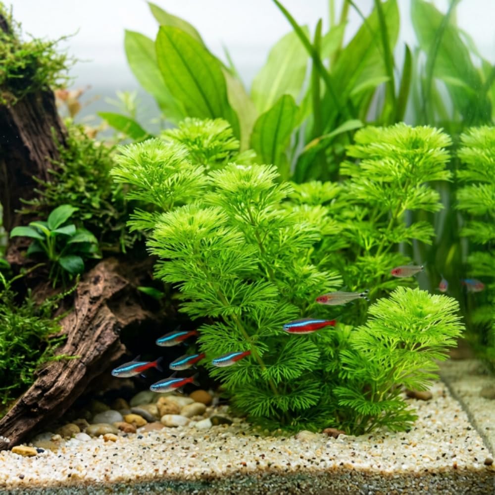 Green Cabomba Live Aquarium Plant, 1 Bundle, Freshwater Plant