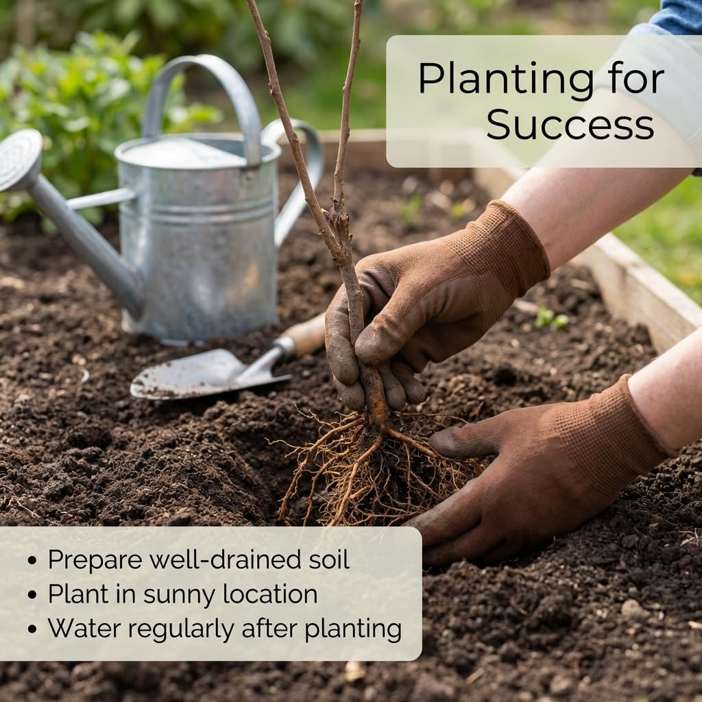 Set 2 Persimmon Tree Seedlings, Persimmon Fruit Bare Roots for Planting Outdoor, 6-12 Inches Tall