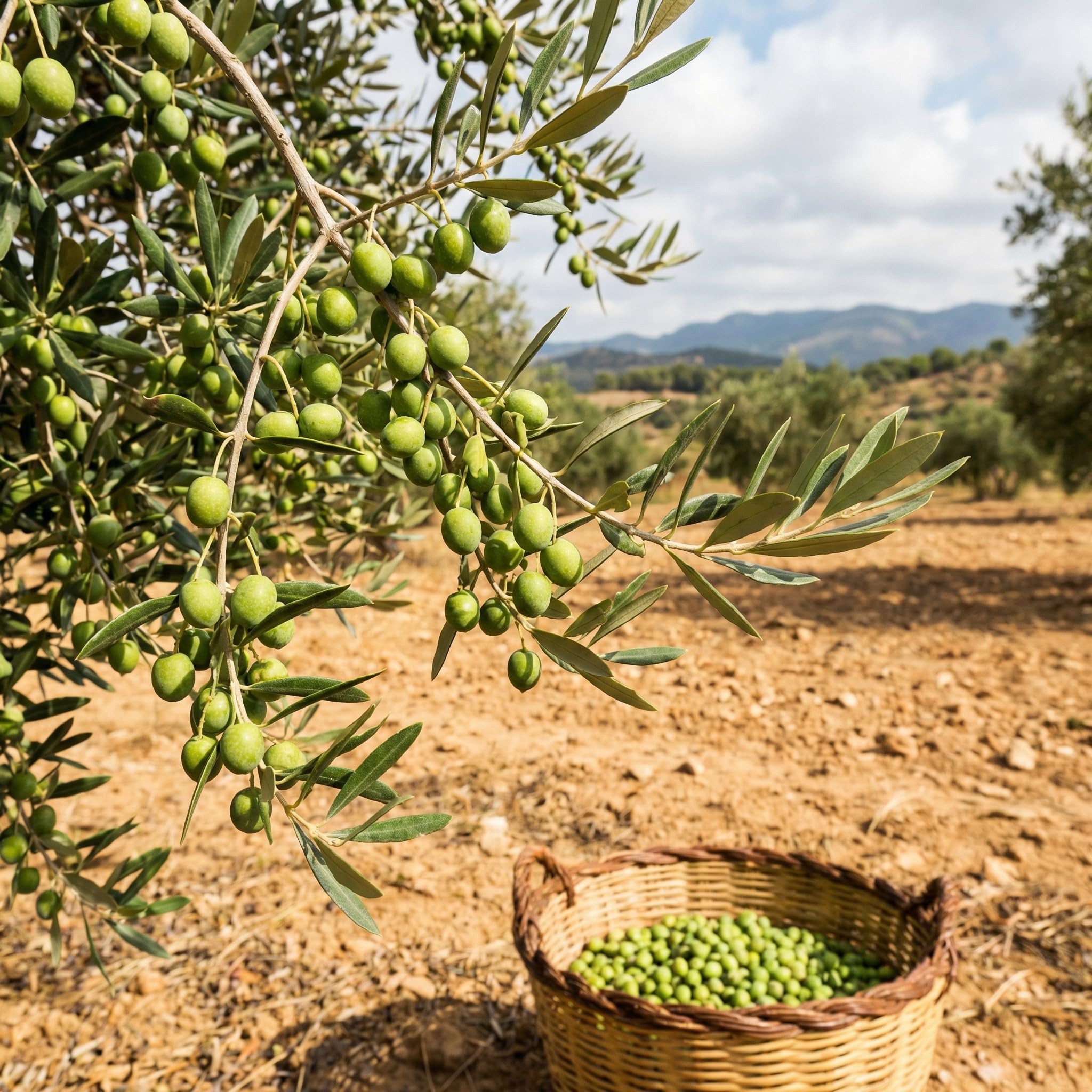 Live Olive Tree 3 Ft Tall in 3 Gallon Pot, 2 Years-Old Compact Olive Plant for Container or Landscape, Ready to Bear Fruits, No CA