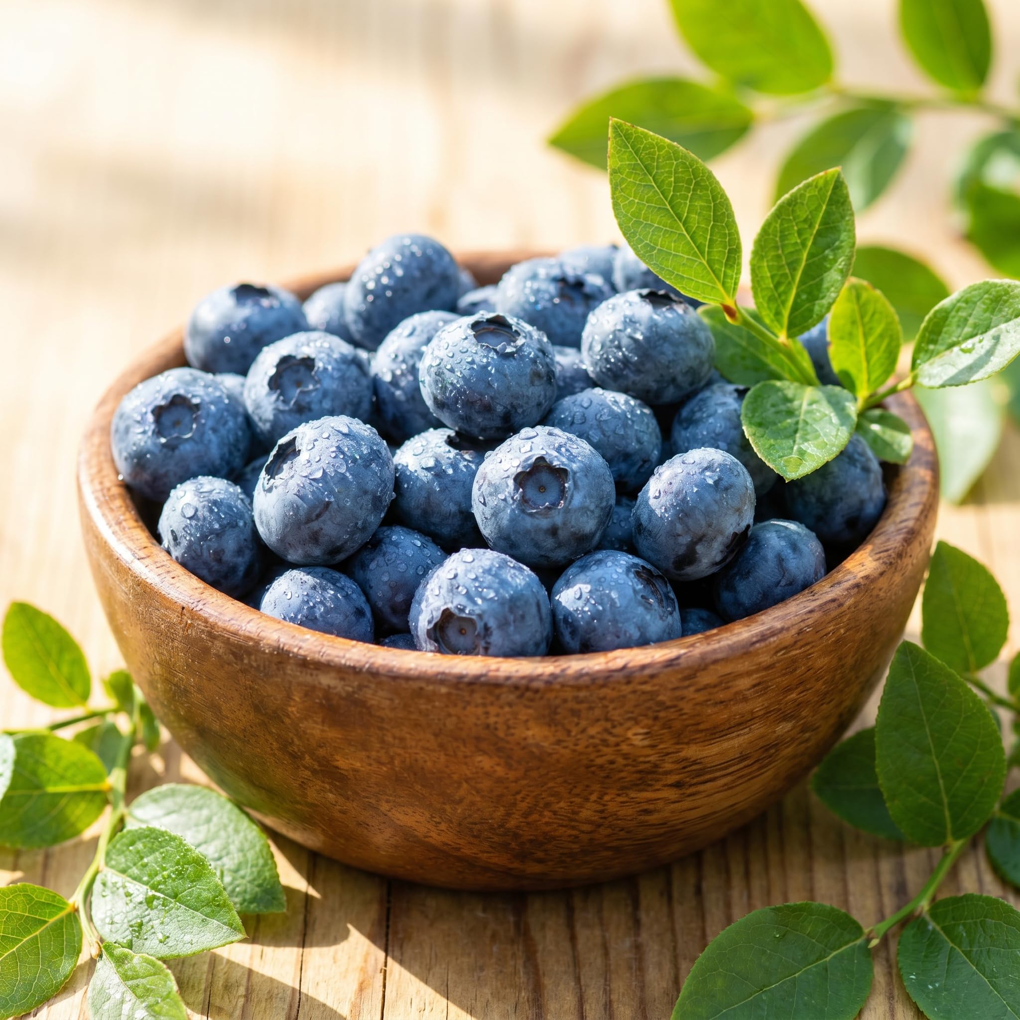 Blueberry Plant 2-3 Feet Tall in 2 Gallon Pot, Live Fruit Bush for Garden, Patio Containers, Backyard Growing, No CA (Heavy Yield)