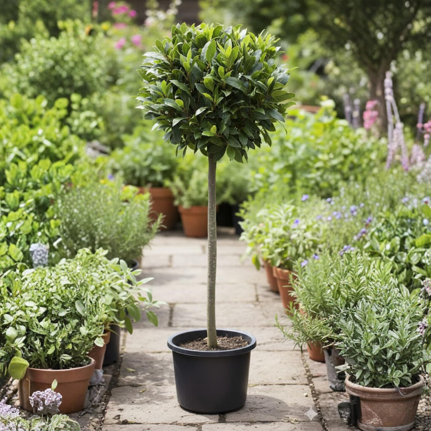 Bay Leaf Trees Live Plants, Bay Laurel Live Plant, Laurus Nobilis Plants for Outdoor Growing 4-6 Inches