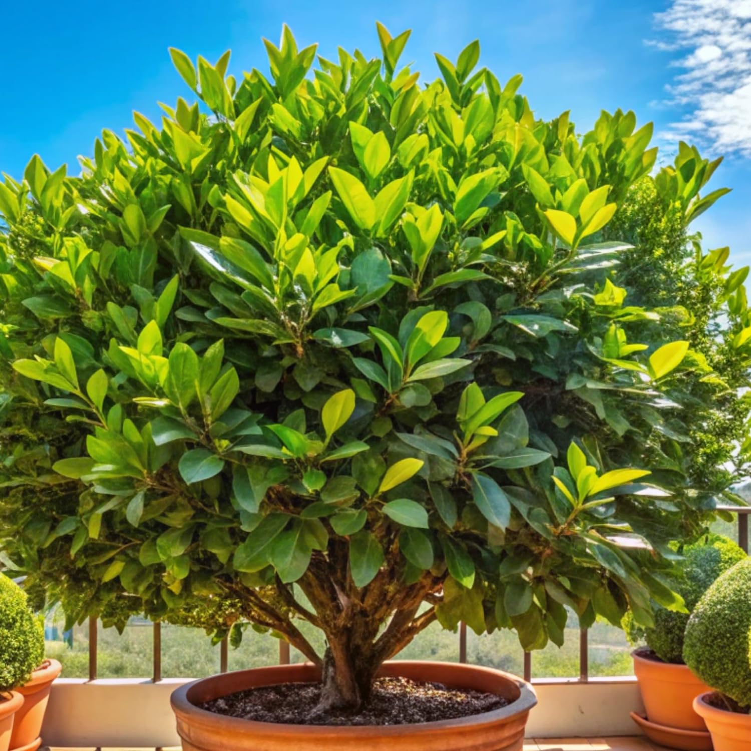 Bay Leaf Tree Live Plant, Cold Hardy, Fragrant Leaf, Bay Laurel Laurus Nobilis 6 Months Old for Planting