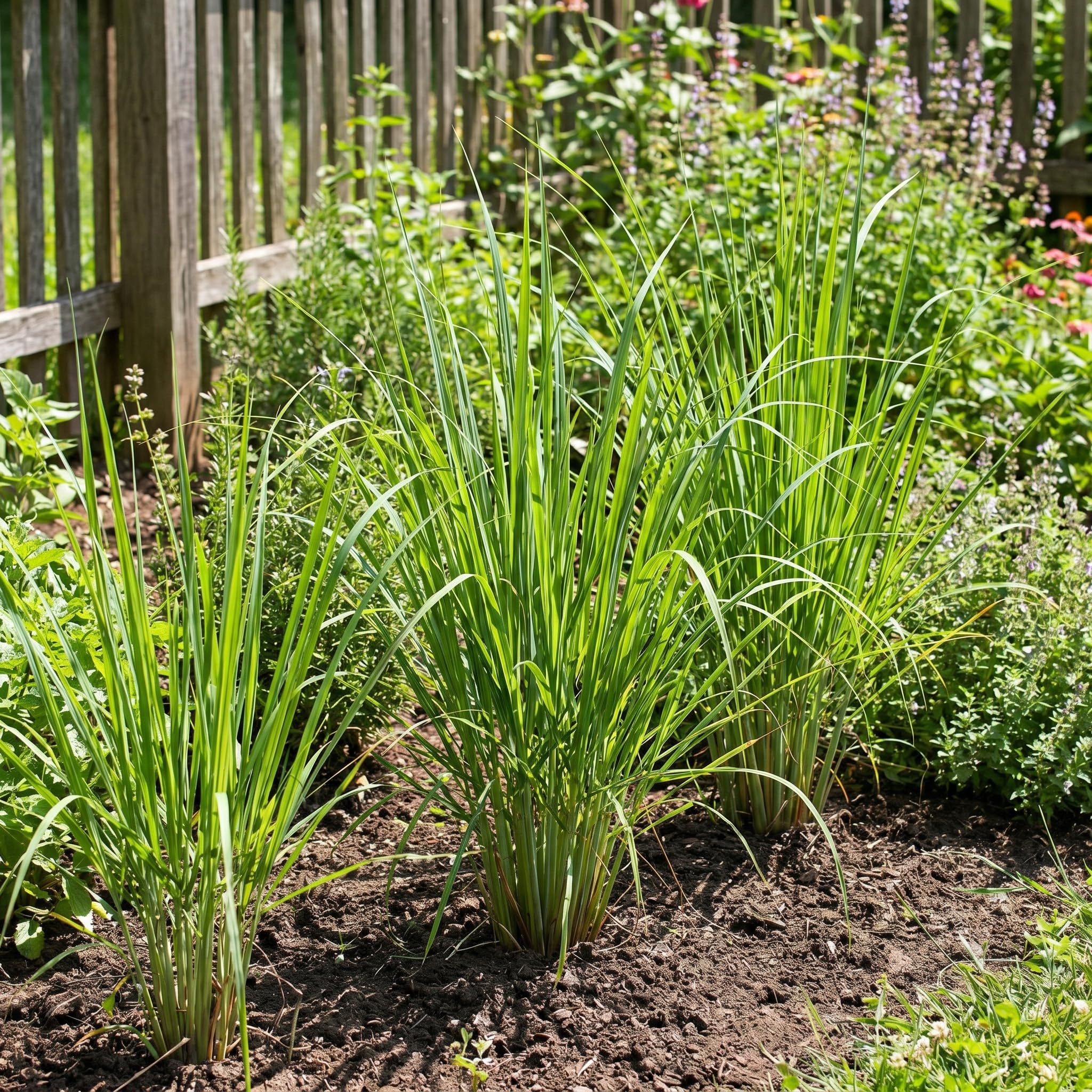 8 Lemongrass Plants Live, Well Rooted Lemongrass Stalks, 4-8 Inches, Fresh Lemon Grass Herbs for Garden Containers Growing