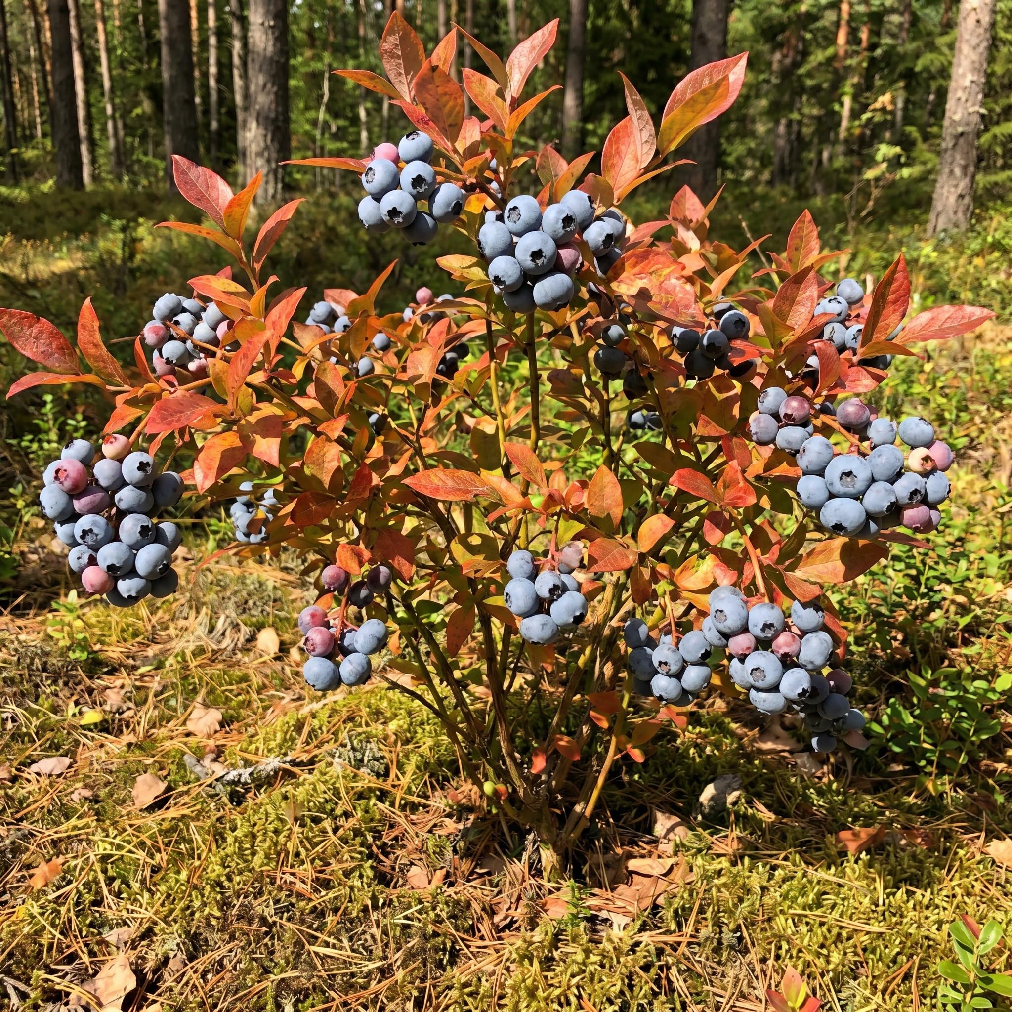 Blueberry Plant Live 1-2 Ft Tall, Fruit Bearing Already, Sweet Blueberries Fruit Tree for Garden, Patio, and Container Growing, 1 Gallon Pot (Prince Blueberry)