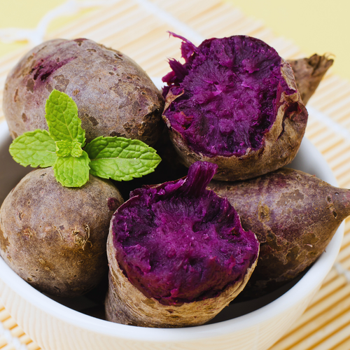 10 Purple Potato Slips for Planting, Potato Cuttings Vegetable Vine Garden, 4-6 Inc