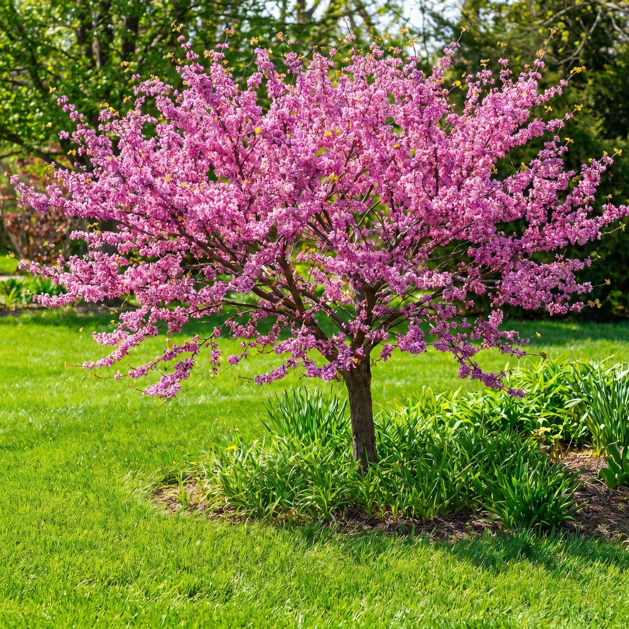 Red Bud Trees Live Plants, Redbud Plant Live, Redbud Tree, Well Rooted, 1-2 Feet Tall, Cold Hardy, Indoor Outdoor Growing