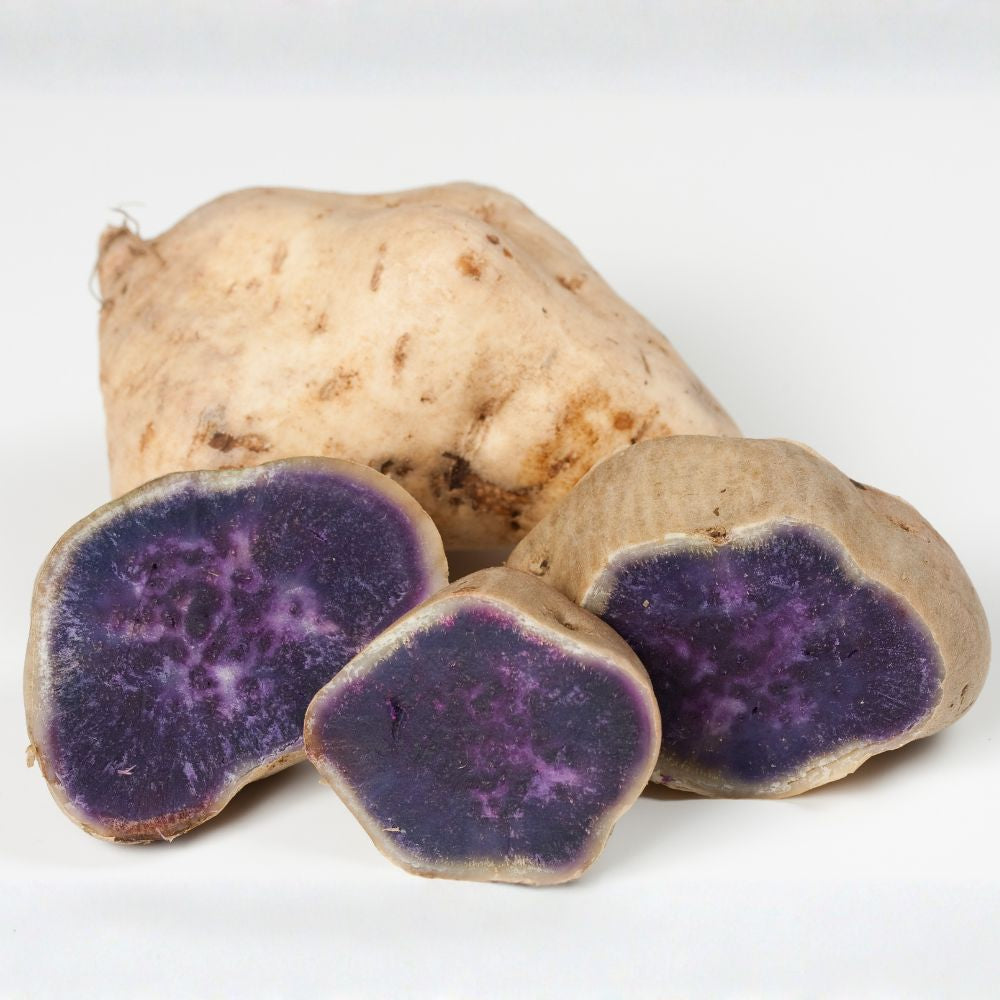 Set of 10 Okinawa Purple Sweet Potato Slips